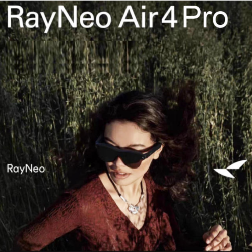 RayNeo Air 4 Pro AR Glasses with audio by B&O