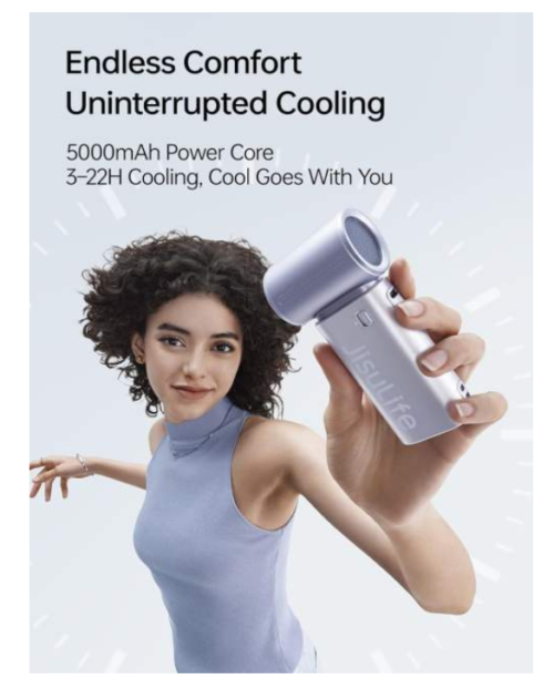 JISULIFE Mini Handheld Fan 9 S