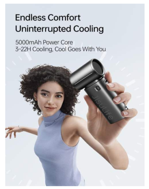 JISULIFE Mini Handheld Fan 9 S