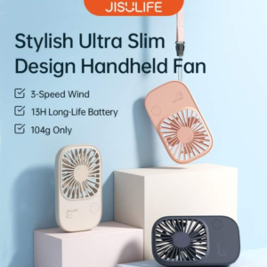 JISULIFE Portable Mini Handheld Fan, 3-in-1 USB Desk Fan with Bracket & Lanyard