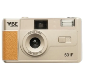 VIBE FilmGerman 501F Vintage 35mm Reusable Photo Film Camera