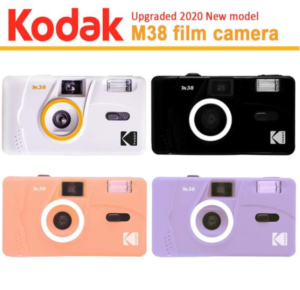 Kodak Vintage Retro M38 Reusable 35mm Film Camera with Flash