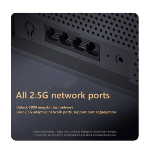 Xiaomi Router BE6500 6453Mbps Mesh Gaming Router