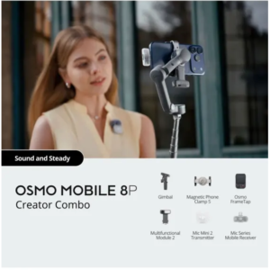 DJI Osmo Mobile 8P 3-Axis Phone Gimbal Creator Combo