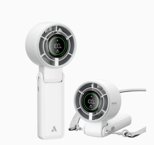AECOOLY Portable Handheld Fan Halo 02 5000mAH