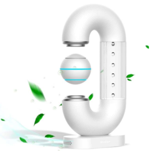 Small Room Air Cleaner with Levitating Ball Design