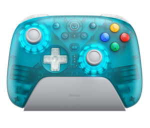 8BitDo Ultimate 2 Wireless Game Controller Clear Blue