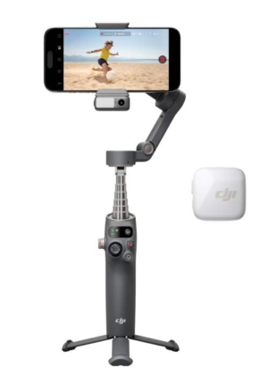 DJI Osmo Mobile 7P + Mic Mini TX (Infinity Black)
