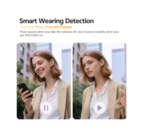 QCY MeloBuds N70 Adaptive ANC Wireless Earbuds