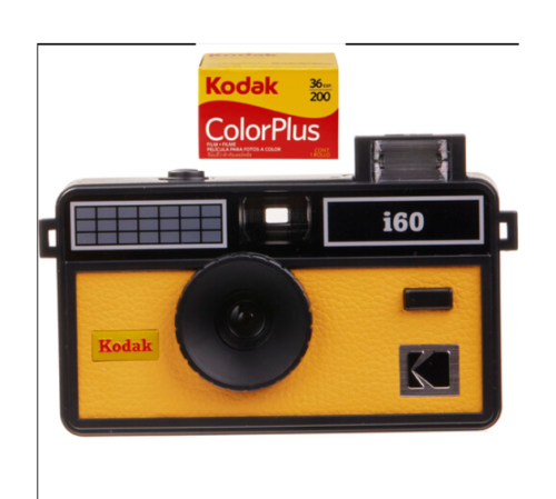 Kodak i60 35mm Retro Film Camera Non-Disposable Camera Strap Flash And Optional