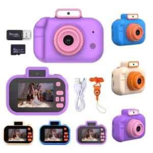 Kids Digital Camera 40MP Front & Rear Dual Lens