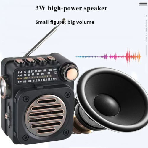 Multi-Function Pocket Radio & Bluetooth Speaker