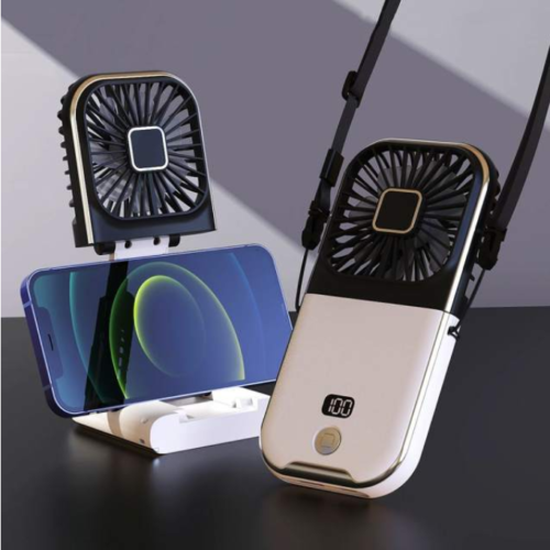 Mini Portable Neck Fan, 180° Foldable 3000mAh