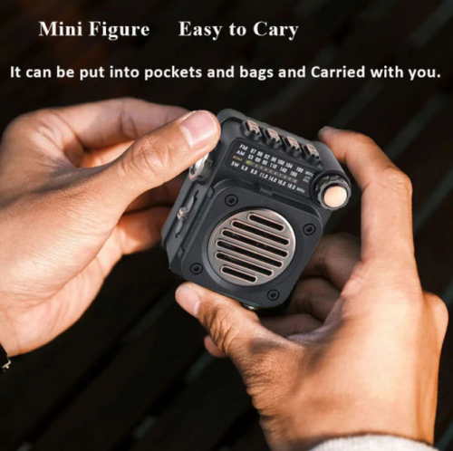 Multi-Function Pocket Radio & Bluetooth Speaker