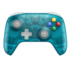 8BitDo Ultimate 2 Wireless Game Controller Clear Blue