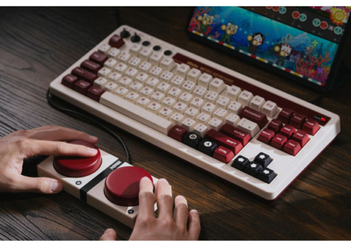 8Bitdo 87-Key Retro Wireless Mechanical Keyboard