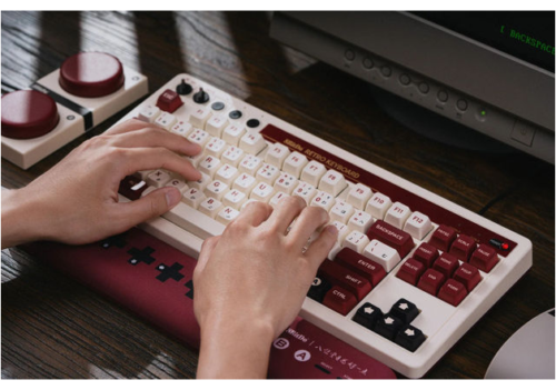 8Bitdo 87-Key Retro Wireless Mechanical Keyboard