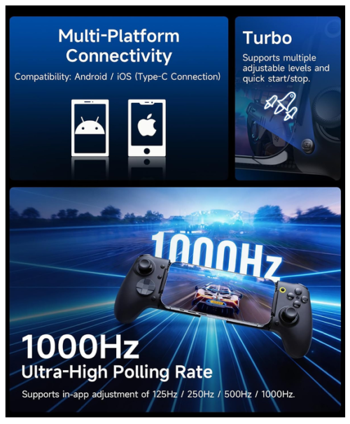 EasySMX M20 Type C Mobile Controller