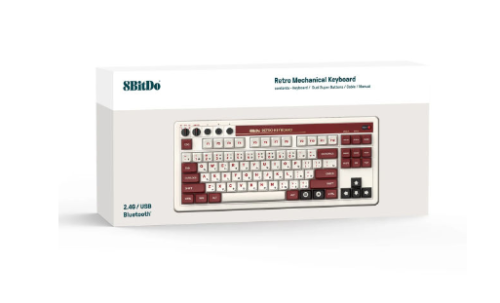 8Bitdo 87-Key Retro Wireless Mechanical Keyboard