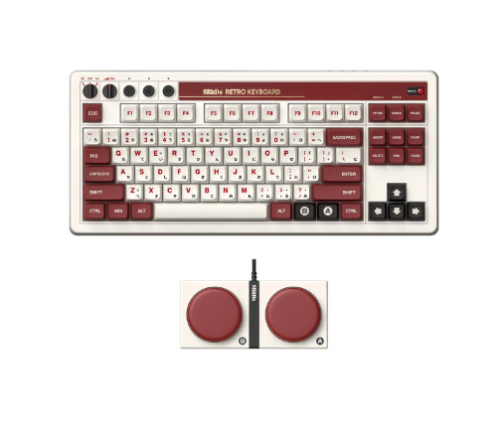 8Bitdo 87-Key Retro Wireless Mechanical Keyboard