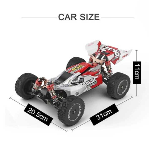 WLtoys 144001 1/14 Scale 70km/h 4WD Brushless RC Buggy