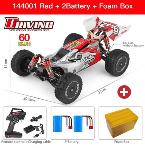 WLtoys 144001 1/14 Scale 70km/h 4WD Brushless RC Buggy