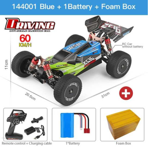WLtoys 144001 1/14 Scale 70km/h 4WD Brushless RC Buggy