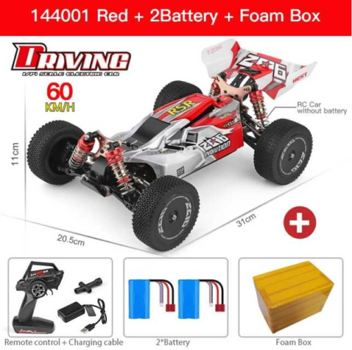 WLtoys 144001 1/14 Scale 70km/h 4WD Brushless RC Buggy