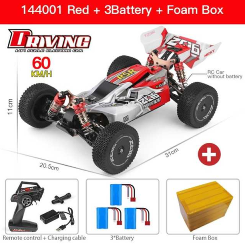 WLtoys 144001 1/14 Scale 70km/h 4WD Brushless RC Buggy