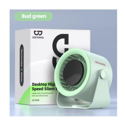 GOOJODOQ 4000mAh Digital Desktop Fan