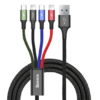 Baseus 4 in 1 Multi USB Charger Cable