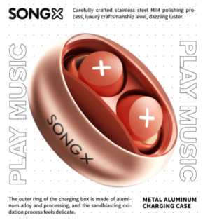 SONGX SX06 TWS Earbuds, Qi Wireless Charging, Low Latency Gaming