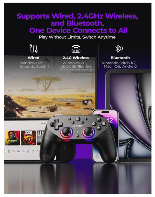 Leadjoy Saber Plus Wireless Gaming Controller