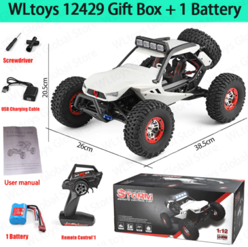 WLtoys 12429 1/12 Scale 4WD Electric RC Crawler
