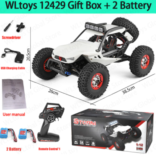 WLtoys 12429 1/12 Scale 4WD Electric RC Crawler