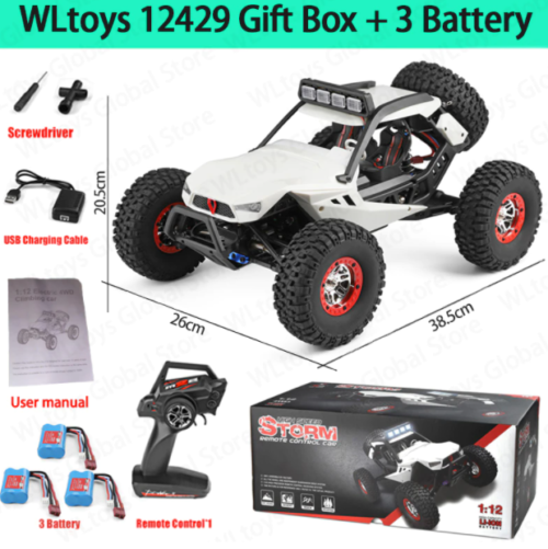 WLtoys 12429 1/12 Scale 4WD Electric RC Crawler
