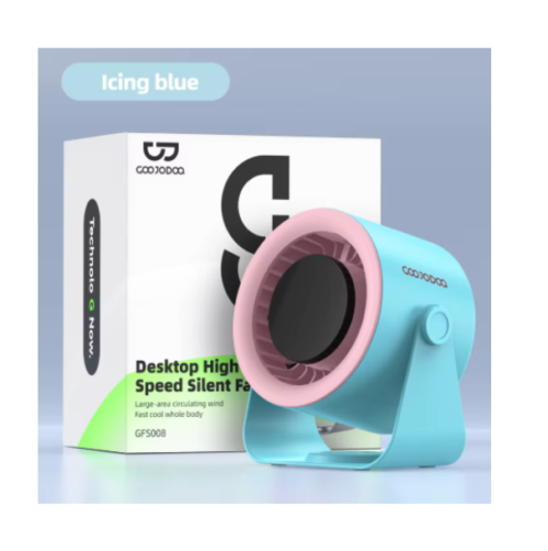 GOOJODOQ 4000mAh Digital Desktop Fan
