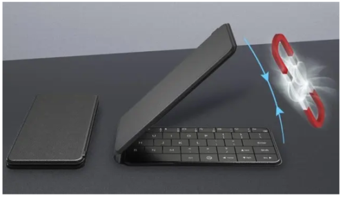 NEW BOW Touch Foldable Ultra Slim Bluetooth Keyboard