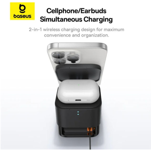 Baseus 25W 2 in 1 Magnetic Wireless Charger Stand