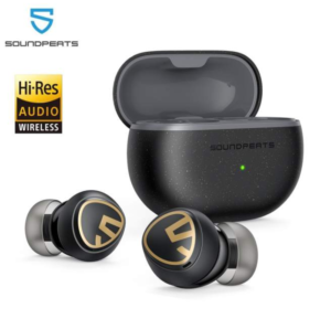 SOUNDPEATS Mini Pro HS Hybrid ANC Earbuds, BT 5.3, Hi-Res Sound, LDAC