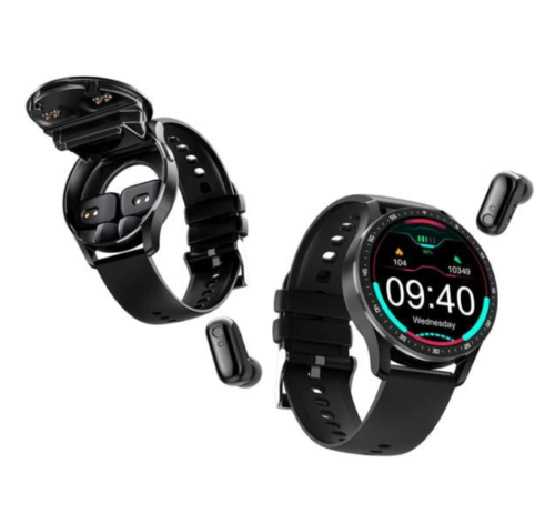 Gejian X7 2-in-1 Smartwatch & TWS Earbuds, Bluetooth Call, Health Monitor