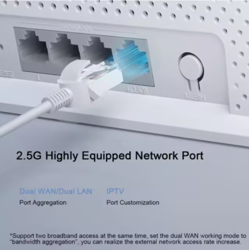 Xiaomi BE5000 Wi-Fi 7 Mesh Router with 2.5G Port