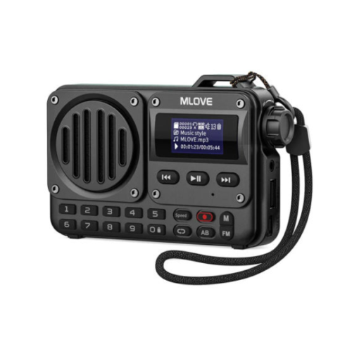 MLOVE BV800 Portable Bluetooth Speaker with FM Radio & LCD