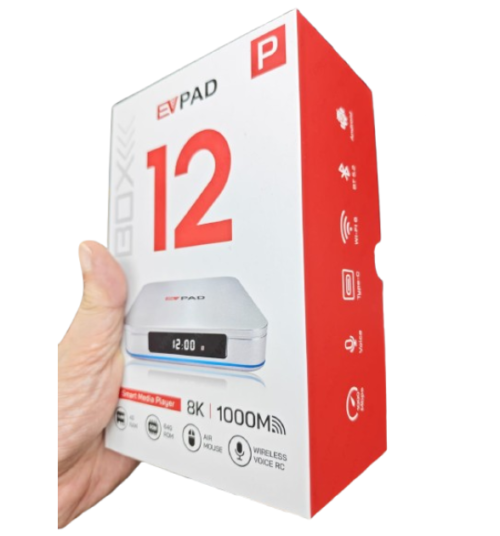 NEW EVPAD 12P TV BOX (4+64GB)