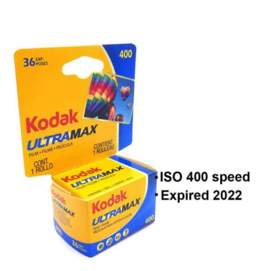 Kodak UltraMax 400 Color Film 35mm 36 Exposures