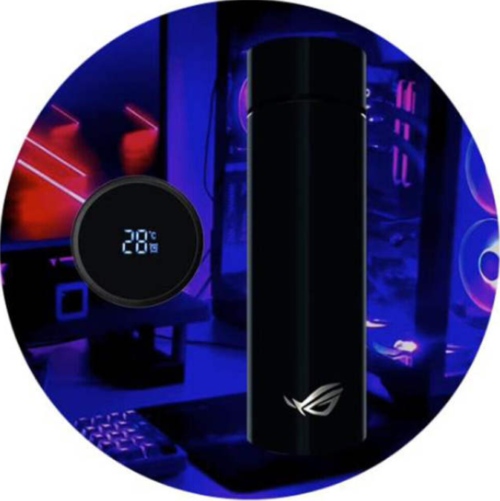 ASUS ROG 500ml Stainless Steel Vacuum Mug with LED Display