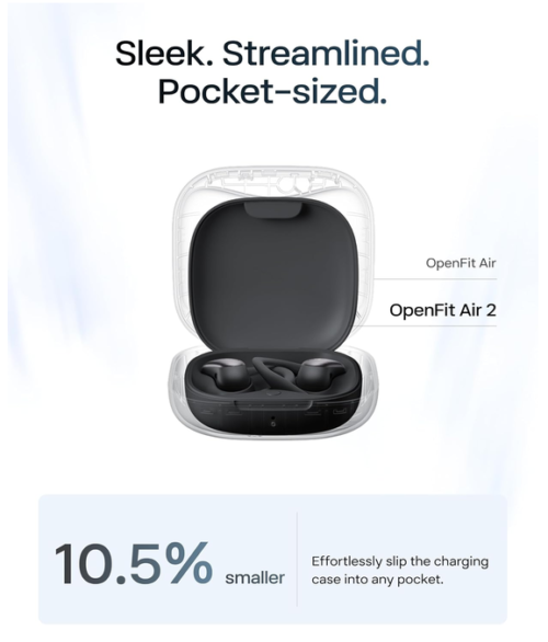 SHOKZ OpenFit Air 2 T250 Earphones