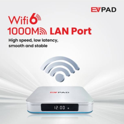 NEW EVPAD 12P TV BOX (4+64GB)