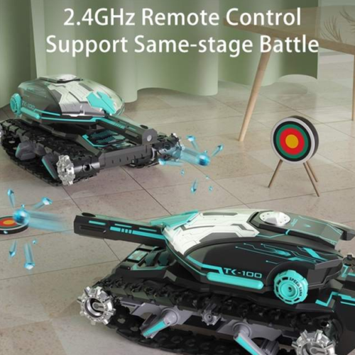 RC Water Bomb Stunt Tank with Gravity Sensor Watch