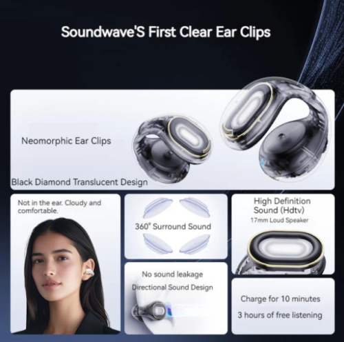 Soundcore C30i Space Module Earclip Bluetooth Earphones